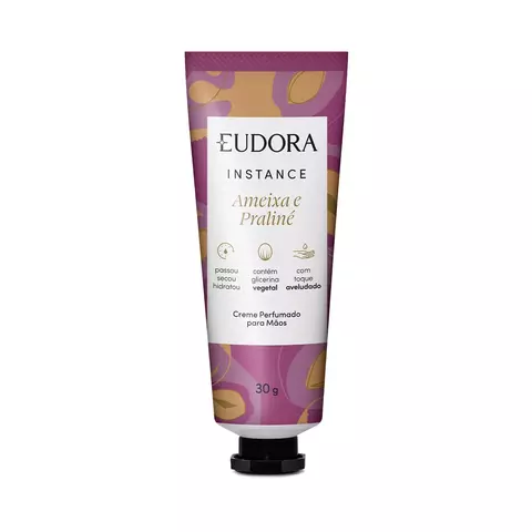 Creme Perfumado Para As Mãos Instance Ameixa e Praliné 30g