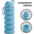 Botella Plegable 500ml Tapa Plastica - comprar online