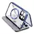 Para iPhone 16 15 14 13 Pro Max Capa 360 ° Borda de metal de vidro totalmente - comprar online