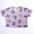 Conjunto de Pijama com Estampa para Menina Jovem - 0020AKA na internet