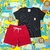 Conjunto Malha Premium Dino Bordô - 0001AKO - comprar online