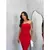 Vestido Midi Tomara que Caia Canelado - Elegância e Conforto em um Único Vestido! TECIDO ANARRUGA! - loja online