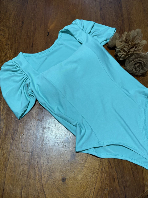 Body Princesa Tamanho: Único Cor: Verde água - comprar online