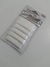 Blister 5 bolsitas de brillantina blanco perlado