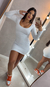 Vestido Canoa Tecido Duplo