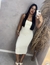 Vestido Mid Poliamida - EXCLUSIVA LOOKS 