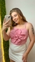 Cropped de Flor - Meva Store