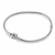 Bracelete de Prata em Trama com Fecho Retangular