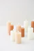 Velas Led Ivory