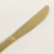 Cuchillo Lisboa Dorado Mate - comprar online
