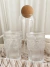 Set de vasos Sunflowers altos - Crema Home