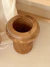 Jarrón de Madera Copón Laqueado en internet