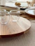 TABLA GIRATORIA MALAGA LAZY - Crema Home