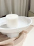 Centro de mesa cuenco gress - Crema Home