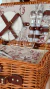 Canasta picnic con accesorios en internet