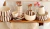 Jarra Amelia rayada chocolate - comprar online