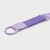 Porta Llavero De Tela Color Con Clip Metálico Liso