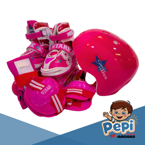 Patines Niños Stark Smile Market + Kit de protección - comprar online