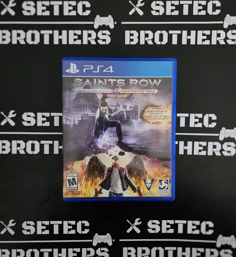 Saints Row Iv: Elected Y Gat Out Of Hell Ps4- Fisico