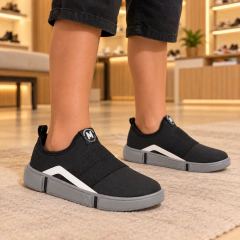 Tênis Infantil Molekinho Slip On Confortável Calce Fácil - Paneza