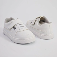 Tênis Molekinho Infantil Velcro Confortável Branco - comprar online