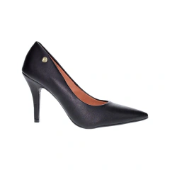 Imagem do Sapato Scarpin Feminino Vizzano Salto Alto Fino Social Preto