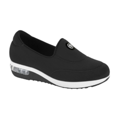 Tênis Casual Slip On Detalhe Modare Ultraconforto Preto - loja online