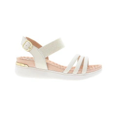 Imagem do Sandália Modare Papete Feminina Ultraconforto Tiras Tripla Off White