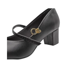 Imagem do Sapato Scarpin Boneca Beira Rio Feminino Salto Bloco Preto