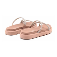 Sandália Papete Feminina Vizzano Tiras Tratorada - comprar online