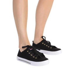Tênis Feminino Moleca Desfiado Flat Casual - Paneza