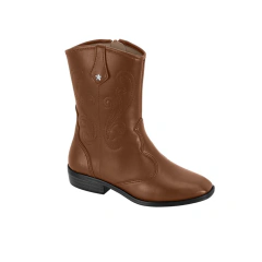 Bota Infantil Teen Feminina Molekinha Western Country Avelã na internet