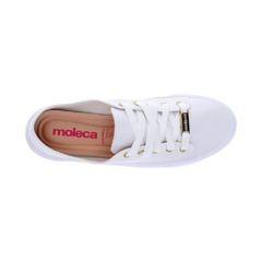 Tenis Feminino Casual Moleca Sardenha Neo Branco - comprar online