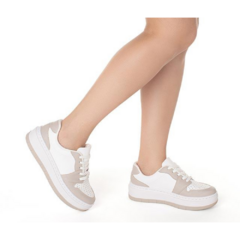 Imagem do Tênis Casual Feminino Vizzano Flatform Recortes