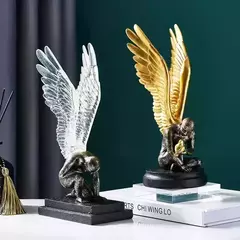 Escultura Asas de Anjo - EvessenceDecor