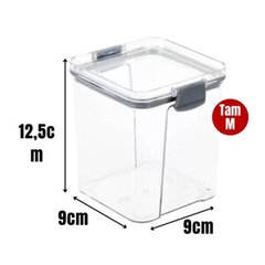 Pote Hermético Para Mantimentos com Trava (051) - comprar online