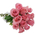 Buquê 12 Rosas Cor de Rosa - comprar online