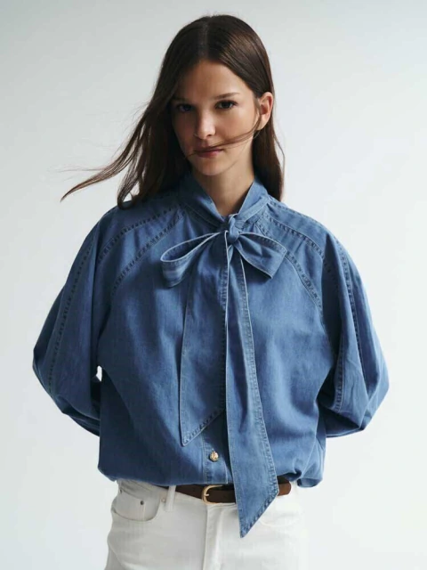 Camisa Denim Bolbec