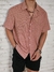 Manfinity Homme Camisa Solta Masculina Com Botão De Cor Sólida - loja online