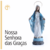 GESSO - NOSSA SENHORA DAS GRAÇAS COM AUREOLA - 60CM - comprar online