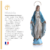 GESSO - NOSSA SENHORA DAS GRAÇAS DOURADA - 70CM na internet