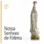GESSO - NOSSA SENHORA DE FÁTIMA STRASS BEGE COM COROA DE GESSO - 60CM - comprar online