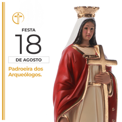 RESINA - SANTA HELENA - 30CM - Imagens Petrini