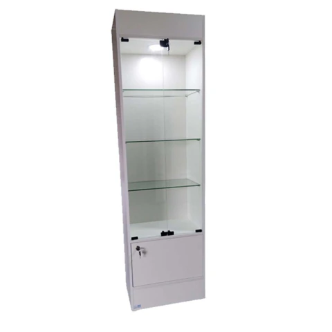Vitrina Exhibidora Vertical 50 x 25 x 176 cm