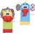 Desenvolvimento sensorial peúgas chocalho de pelúcia para bebês 6 12 meses - comprar online