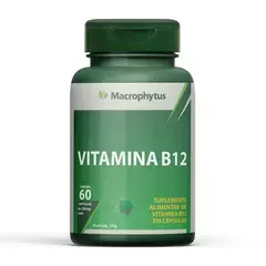Vitamina B12 60 cápsulas - Macrophytus