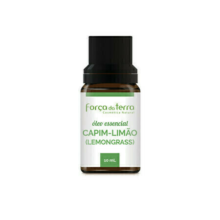 Óleo essencial de capim limão 10ml- força da terra