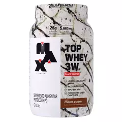 Top Whey 3W mais Sabor Cookies & Cream - Max Titanium