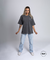 Oversized Heavy Cinza - Revoluto Company