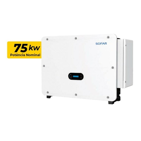 INVERSOR DE CORRENTE TRIFASICO 8MPPT 220V 75KW SOFAR
